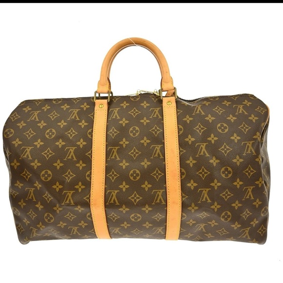 Louis Vuitton Brown Monogram Duffel Bag - Picture 1 of 11